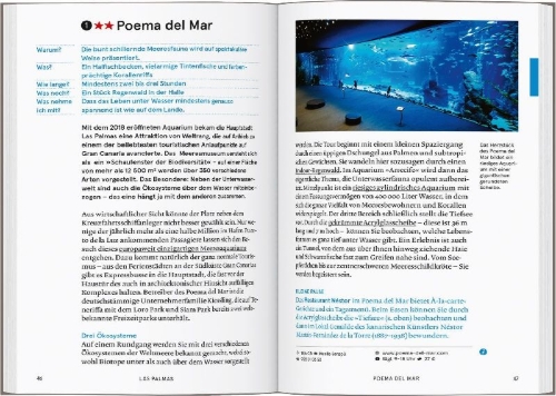 Buchcover und Innenansicht für das Buch: Baedeker SMART Reiseführer Gran Canaria