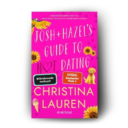 Buchcover und Innenansicht für das Buch: Josh and Hazel's Guide to Not Dating