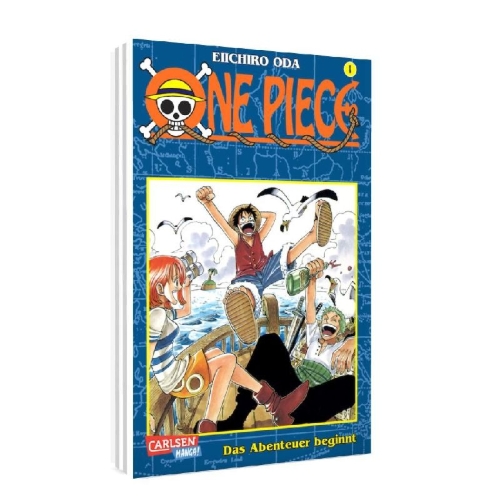 Buchcover und Innenansicht für das Buch: One Piece