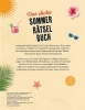Buchcover und Innenansicht für das Buch: Das dicke Sommer-Rätselbuch