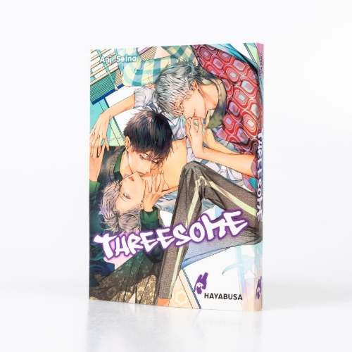 Buchcover und Innenansicht für das Buch: 3P Lovers Share House