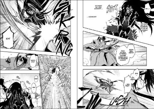 Buchcover und Innenansicht für das Buch: Ankoku Kishi no Ore Desu ga Saikyou no Seikishi o Mezashimasu