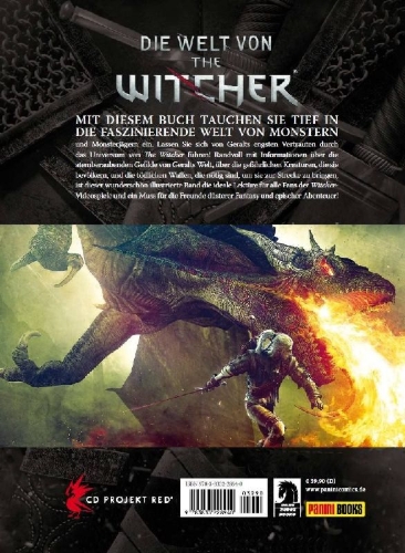 Buchcover und Innenansicht für das Buch: The World of the Witcher