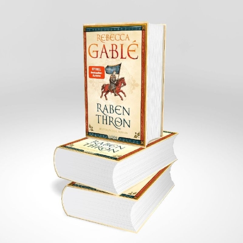 Buchcover und Innenansicht für das Buch: Rabenthron