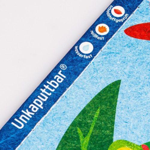 Buchcover und Innenansicht für das Buch: Baby Pixi (unkaputtbar) 169: Spür doch mal genau, ob Rot, Grün, Gelb oder Blau!