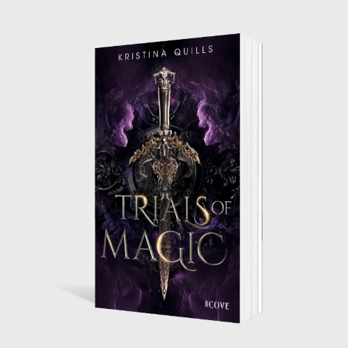 Buchcover und Innenansicht für das Buch: Trials of Magic (Die Krone von Isandia 1)