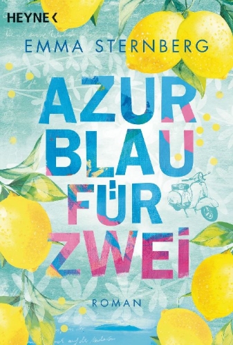 Buchcover und Innenansicht für das Buch: Azurblau für zwei