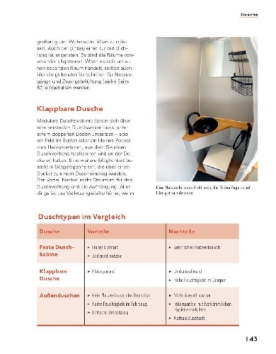 Buchcover und Innenansicht für das Buch: Bau dir deinen Camper