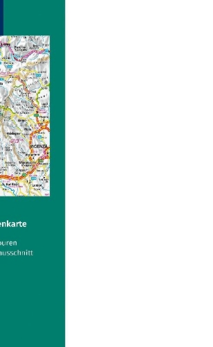Buchcover und Innenansicht für das Buch: KOMPASS Wanderführer Gardasee, 70 Touren mit Extra-Tourenkarte