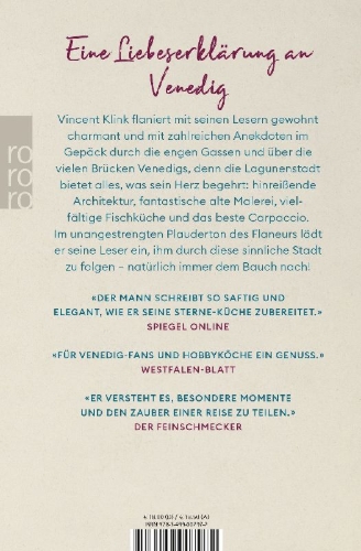 Buchcover und Innenansicht für das Buch: Ein Bauch spaziert durch Venedig