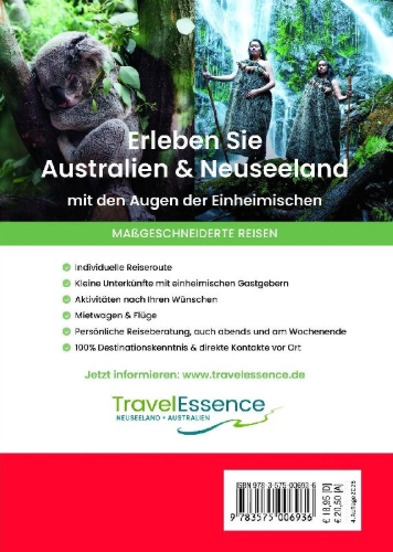 Buchcover und Innenansicht für das Buch: Baedeker SMART Reiseführer Australien