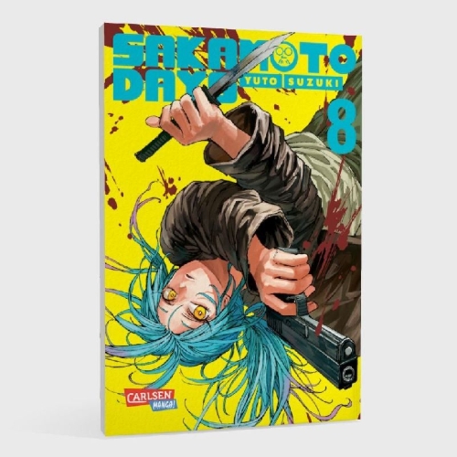 Buchcover und Innenansicht für das Buch: Sakamoto Days