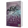 Buchcover und Innenansicht für das Buch: Falkenmädchen (Divinitas 1)