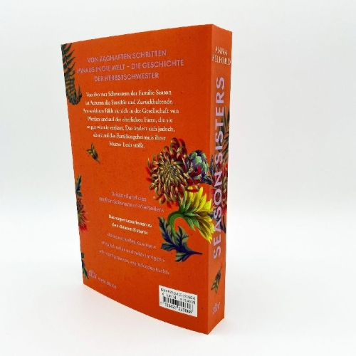 Buchcover und Innenansicht für das Buch: Season Sisters - Herbstschatten