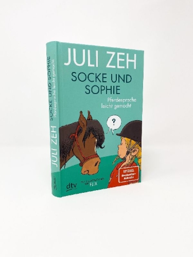 Buchcover und Innenansicht für das Buch: Socke und Sophie - Pferdesprache leicht gemacht