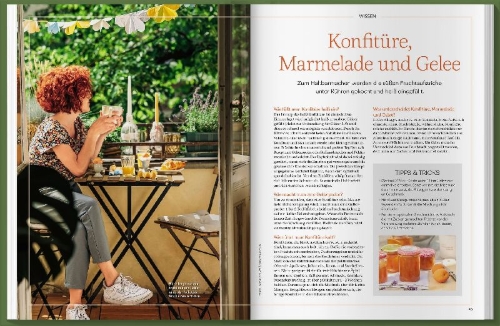 Buchcover und Innenansicht für das Buch: Landlust Einmachen