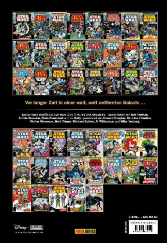 Buchcover und Innenansicht für das Buch: Star Wars: The Original Marvel Years Omnibus Vol. 1