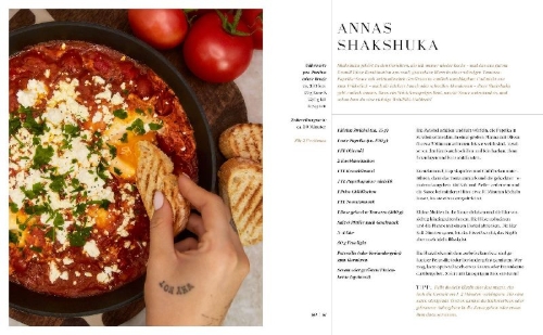 Buchcover und Innenansicht für das Buch: Eat what you need