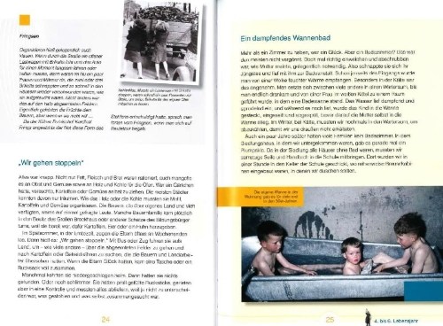 Buchcover und Innenansicht für das Buch: Wir vom Jahrgang 1942 - Kindheit und Jugend