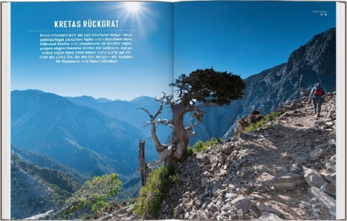 Buchcover und Innenansicht für das Buch: DuMont Bildatlas Kreta