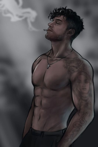 Buchcover und Innenansicht für das Buch: Reign of Scars - Marked by Blood (Dark Mafia Prince)