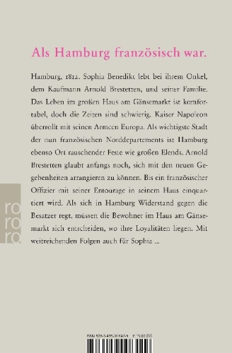 Buchcover und Innenansicht für das Buch: Das Haus am Gänsemarkt