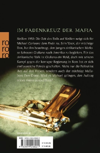 Buchcover und Innenansicht für das Buch: Der Sizilianer