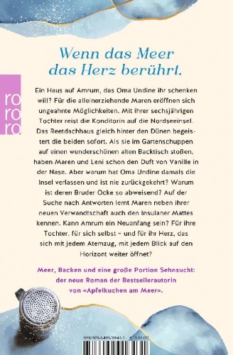 Buchcover und Innenansicht für das Buch: Der Duft von Kuchen und Meer