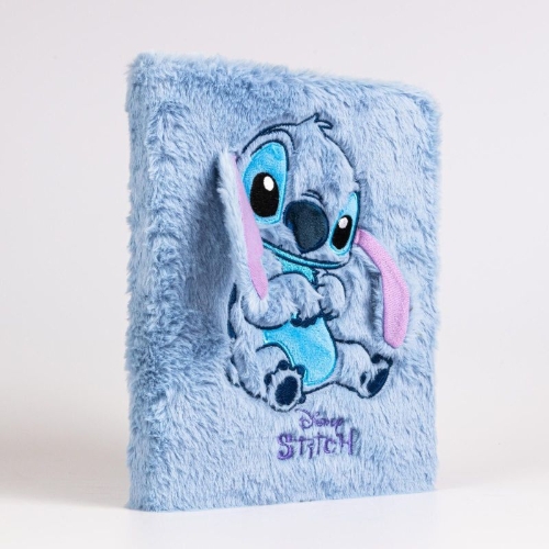 Buchcover und Innenansicht für das Buch: Disney Kreative Beschäftigung: Stitch: Mein erster Planer