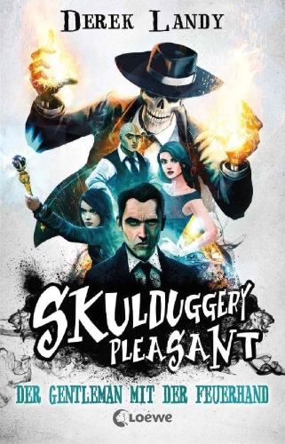 Buchcover und Innenansicht für das Buch: Skulduggery Pleasant, Bände 1-3