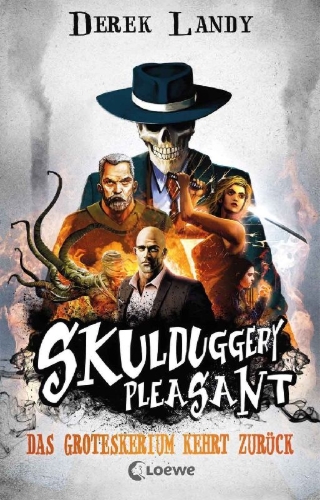 Buchcover und Innenansicht für das Buch: Skulduggery Pleasant, Bände 1-3