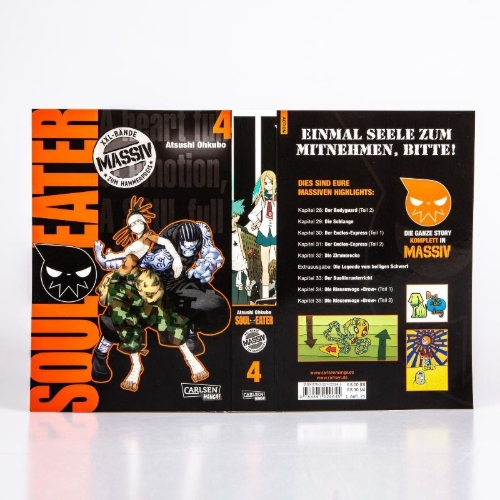 Buchcover und Innenansicht für das Buch: Soul Eater