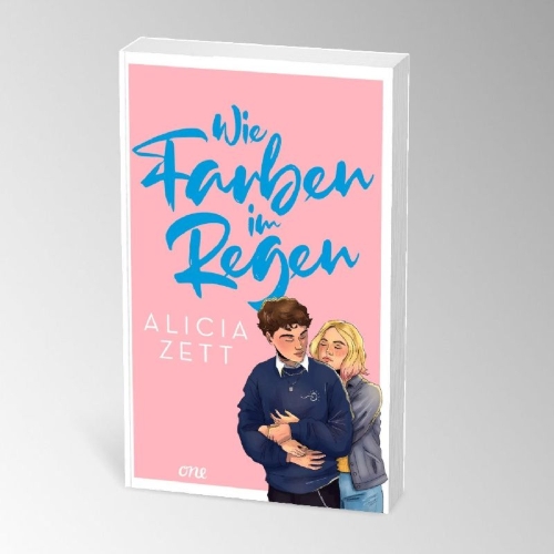 Buchcover und Innenansicht für das Buch: Wie Farben im Regen
