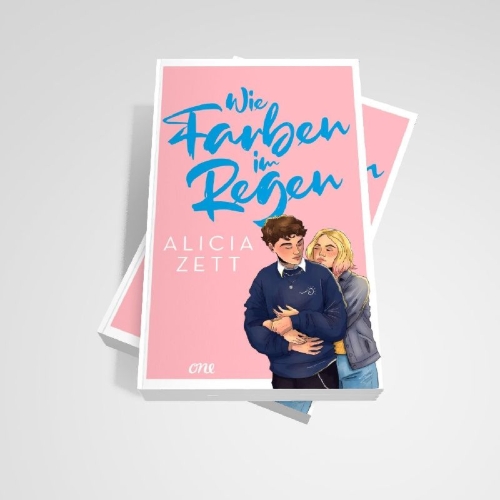 Buchcover und Innenansicht für das Buch: Wie Farben im Regen