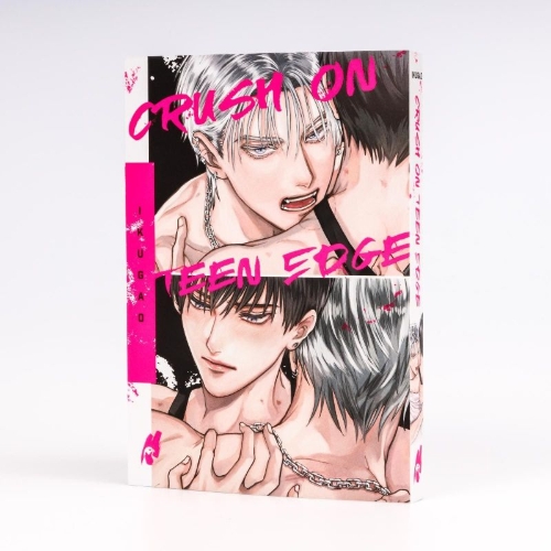 Buchcover und Innenansicht für das Buch: Crush on teen edge