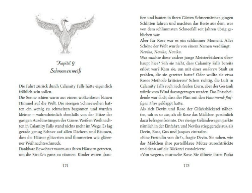 Buchcover und Innenansicht für das Buch: Holiday Magic. A Bliss Novel