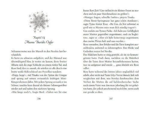 Buchcover und Innenansicht für das Buch: Holiday Magic. A Bliss Novel