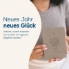 Buchcover und Innenansicht für das Buch: Terminplaner Lederlook 2027 Hellblau