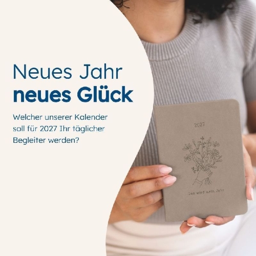 Buchcover und Innenansicht für das Buch: Terminplaner Lederlook 2027 Hellblau