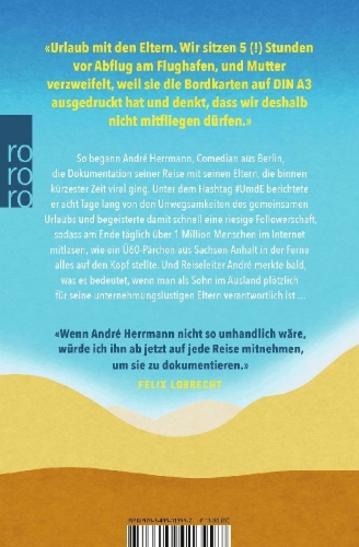 Buchcover und Innenansicht für das Buch: Schön war's, aber nicht nochmal