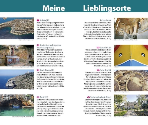 Buchcover und Innenansicht für das Buch: Reise Know-How InselTrip Malta mit Gozo und Comino