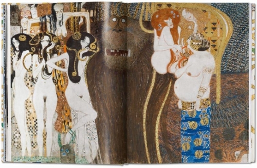 Buchcover und Innenansicht für das Buch: Gustav Klimt. Sämtliche Gemälde