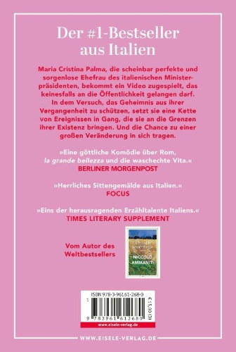 Buchcover und Innenansicht für das Buch: La vita intima