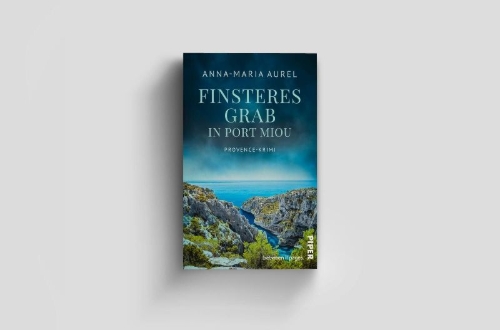 Buchcover und Innenansicht für das Buch: Finsteres Grab in Port Miou 