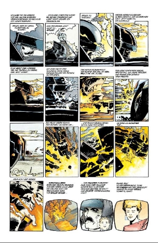 Buchcover und Innenansicht für das Buch: Batman: Dark Knight I: Die Rückkehr des Dunklen Ritters (überarbeitete Neuauflage)