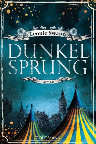 Buchcover und Innenansicht für das Buch: Dunkelsprung