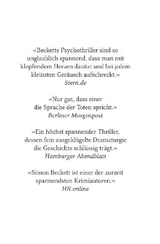 Buchcover und Innenansicht für das Buch: The Scent of Death