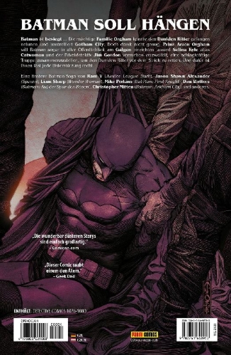 Buchcover und Innenansicht für das Buch: Detective Comics 1076-1080