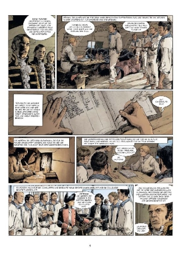 Buchcover und Innenansicht für das Buch: USS Constitution. Band 3