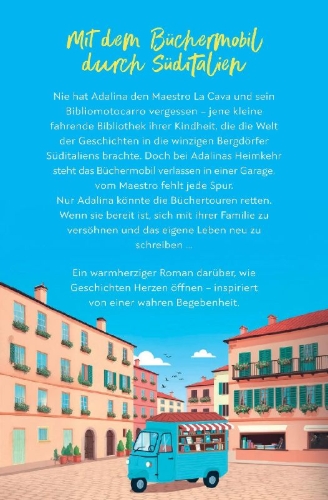 Buchcover und Innenansicht für das Buch: Adalina und die Liebe zu den Büchern